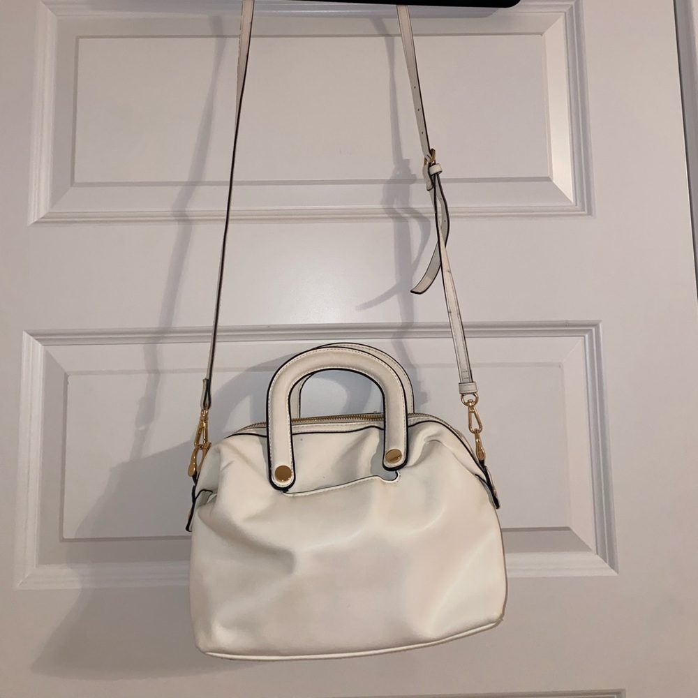 Creamy white purse